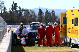 Alonso hospitalised but conscious after strange crash