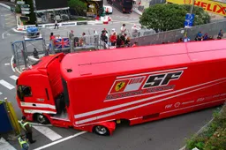 Migrant stowaways hitch ride with Ferrari to Silverstone