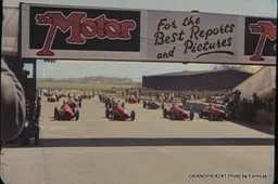 Formula 1 releases colourised footage of first ever race