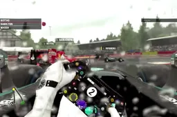 F1 2015 Game: Spa in the rain with Hamilton