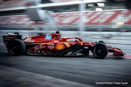 Hamilton enjoys another Ferrari outing testing Pirelli 2026 tyres