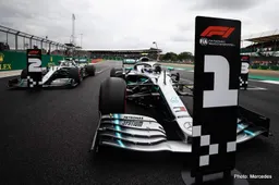 Mercedes: A surprise to have both cars on the front row
