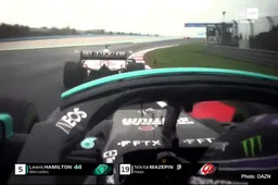 Mazepin: Extremely sorry to Lewis but I couldn't see