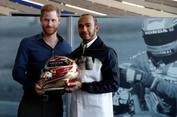 Prince Harry and Lewis Hamilton open Silverstone Museum