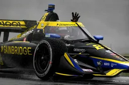 Mixed reaction to Indycar aeroscreen in the rain