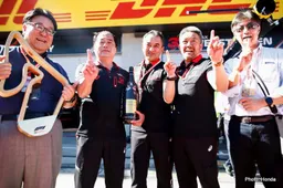 Honda: A momentous day and a great pleasure to win again