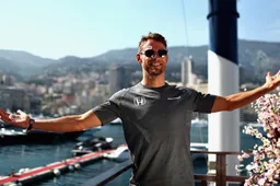 Button: Instead of sitting around drinking champagne I will be racing
