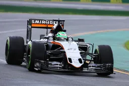 Force India: We look quite competitive in damp conditions