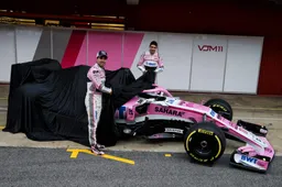 Force India VJM11 Pink Panther uncovered