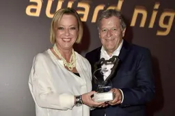 Kehm collects award on behalf of Schumacher