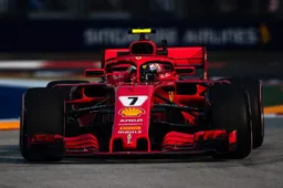 Singapore FP2: Raikkonen fastest, pain for Vettel