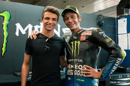 When Lando met Valentino