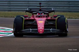 Ferrari F1-75 makes track debut during demo run event