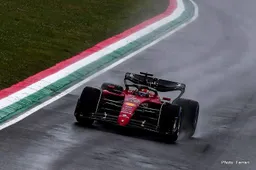 Imola FP1: Ferrari duo reign on wet track
