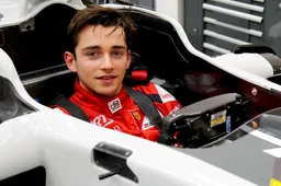 Leclerc on FP1 duty in Brazil