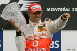 Anniversary of Hamilton's first Formula 1 victory