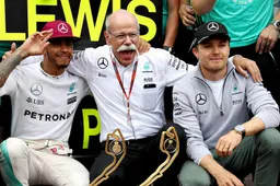 Zetsche: My first thought was something again with Lewis!