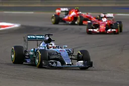 Hamilton shines brightest in Bahrain night