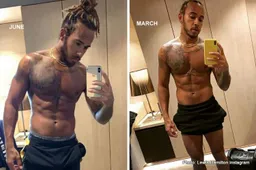 Dude!? Ripped! Lewis looking fitter than ever ahead of Austria