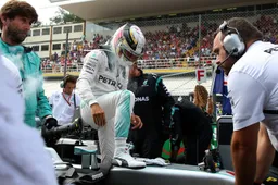 Hamilton calls in sick with sore foot