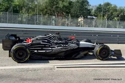 Lindblad tests F1 car at Imola