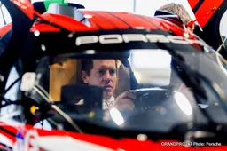Vettel in action for Porsche 963 WEC Hypercar pre-Le Mans test