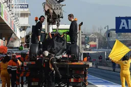 Lotus: Ending in the barriers was not part of our game plan