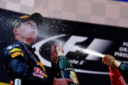 Verstappen: Mmmm! That champagne tastes nice