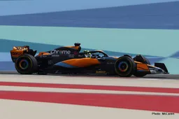 Bahrain pre-season test drivers' schedules
