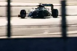Mercedes release blurry photos of W07 at Silverstone