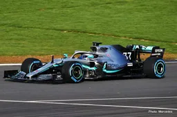Mercedes W10 has Silverstone shakedown on launch day