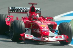 Michael Schumacher's 2003 Ferrari up for auction