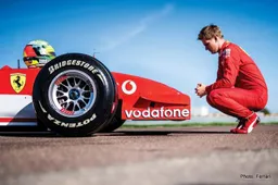 Schumacher's Ferrari F2002 up for auction in Abu Dhabi