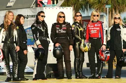 USA drag racing celebrating strong female drivers