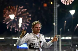 Abu Dhabi GP: Rosberg gate-crashes Hamilton's party