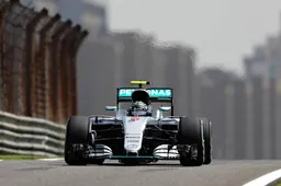 Shanghai FP1: Rosberg fastest but tyre failures mar session