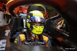 Norris: Wish I was there battling with Russell and Sainz