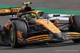 British GP FP2: Norris on top, Verstappen seventh
