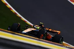 Norris: Barely making eighth gear, we were that slow in the straight