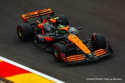 Belgian GP FP2: Norris tops as McLaren hit back