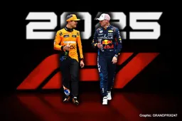 Norris and Verstappen joint-favourites for 2025 F1 Drivers title