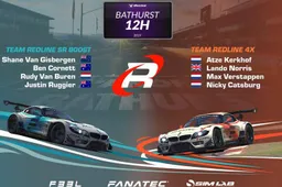 Verstappen and Norris team up in BMW for virtual Bathurst