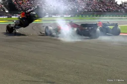 Leclerc: I was caught between the two Red Bulls