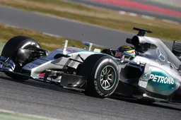 Mercedes report day one report from Barcelona