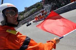 Double yellow flags in qualifying will prompt red flag