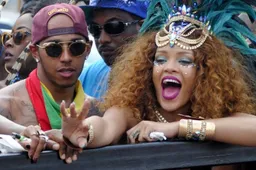 Back to work for Hamilton after holidaying with Rihanna
