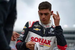 Indycar driver VeeKay injured in a cycling accident