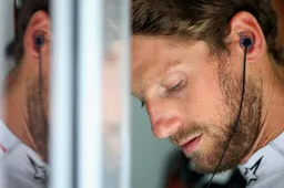 Grosjean: I think they were drinking rosé wine