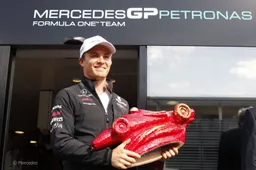 Mercedes team wins Bandini trophy