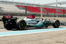 Mercedes use second film day to shakedown updated W13